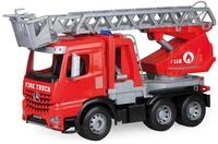 Lena 04615 - Worxx Feuerwehr Leiterwagen Mercedes Benz Arocs, Feuerwehrauto ca....