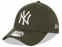 New Era New York Yankees MLB League Essential Olivgrün 39Thirty Stretch Cap -...