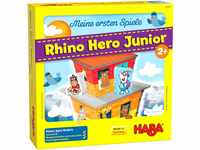HABA 305912 - Meine ersten Spiele - Rhino Hero Junior, Spiel ab 2 Jahren, made...