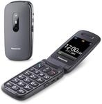 Panasonic KX-TU446EXG 2G Seniorenhandy ohne Vertrag (SOS-Notruftaste, Sto&szlig;fest,