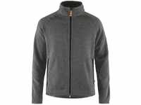 Fjallraven 87317 Övik Fleece Zip Sweater M Sweatshirt mens Dark Grey S