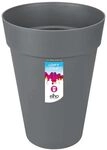 elho loft urban rund hoch 28cm Blumentopf - Anthracite | &Oslash; 27.5 x H 35.8 cm |...