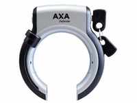Axa Unisex – Erwachsene Defender Retractable Rahmenschloss, Silber/Schwarz,