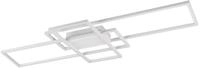 Trio Leuchten LED Deckenleuchte Irvine 620010431, Metall Wei&szlig; matt, inkl. 60...