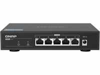 Qnap QSW-1105-5T 5 Port 2,5 Gbps Auto Negotiation (2,5 G/1 G/100 M), Unmanaged...