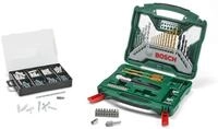 Bosch Accessories Zubeh&ouml;rset X-Line 50Ti Plus 173-teiliges Fixier-Set (f&uuml;r Metall,
