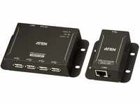 Aten UCE3250, USB Verlängerung 4-Port, USB 2.0 Cat.5 Extender (bis zu 50m)