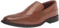 Clarks Tilden Free Mens Dark Tan Lea, 8.5