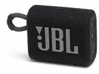 JBL GO 3 kleine Bluetooth Box in Schwarz – Wasserfester, tragbarer...