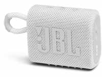 JBL GO 3 kleine Bluetooth Box in Weiß – Wasserfester, tragbarer Lautsprecher...