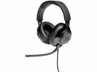 JBL Quantum 200 Over-Ear Gaming Headset – Wired 3,5 mm Klinke und PC-Splitter...
