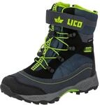Lico Jungen Sundsvall Vs Schneestiefel, Marine Schwarz Lemon, 38 EU