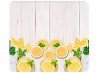 Maximex Multi-Platte Zitronen - Abdeckplatte für Glaskeramik Kochfelder,