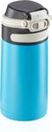 Leifheit Thermobecher Flip 350ml, Kaffeebecher 100% dicht, praktisches &Ouml;ffnen mit