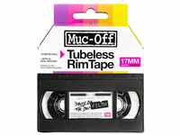 Muc-Off Tubeless Felgenband, 17 mm - Druckempfindliches Felgenband für...