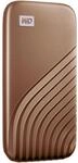 WD My Passport SSD 2 TB mobiler SSD Speicher (NVMe-Technologie, USB-C und USB 3.2