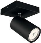 Philips myLiving Kosipo Spot, 1-flammig, 1x5,5W, Schwarz
