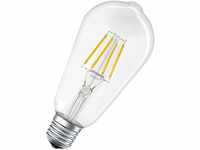 Ledvance LED Filament Smart+ ST64 Edison 6W = 60W E27 klar 810lm warmweiß 2700K
