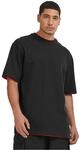 Urban Classics Herren Contrast Tall Tee &ndash; Oversize T-Shirt mit Kontrastn&auml;hten,