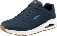 Skechers Herren Uno Stand On Air sneakers, Navy Durabuck Trim, 45 EU