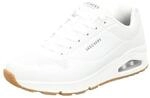Skechers Herren Uno Stand On Air Sneaker, White Durabuck Trim, 40 EU