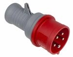 as - Schwabe Drehstrom-Pr&uuml;fstecker - 400 V, 16 A, 5-polig, 6 h -