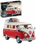 PLAYMOBIL | Volkswagen | T1 Camping Bus |Sammelauto | F&uuml;r Kinder und...