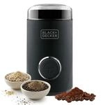 BLACK+DECKER BXCG150E - Elektrische Kaffeem&uuml;hle 150W | 50 g Bohnenbeh&auml;lter 