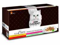 Gourmet Gourmet PURINA GOURMET A la Carte Katzenfutter nass, Sorten-Mix, 60er...