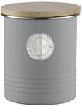 TYPHOON LIVING Kollektion, Zuckerdose Mit Deckel | Pastellgrau | 1 L Aufbewahrungsbox