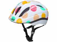 KED Jungen Meggy Trend Fahrradhelm, dots colorful, 44-49 cm EU