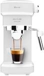 Cecotec Espressomaschine Cafelizzia 790 Wei&szlig;. Schnelles Aufheizsystem, 20 Bar Druck,