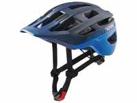 Cratoni Helmets AllRace Fahrradhelm, Schwarz-Blau, S-M 52-57