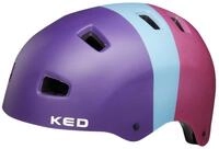 KED Unisex Jugend 5Forty Fahrradhelm, 3 colors retro rave, L (57-62cm) EU