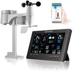 Bresser 7002586 Wetterstation Funk mit Aussensensor ClearView Wettercenter mit...