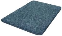 Kleine Wolke 4071754225 Badteppich Seattle, Polyester, 70 x 120 x 3 cm, Iceblue