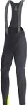 GORE WEAR Herren C3 Thermo Tr&auml;gerhose+, Black/Neon Yellow, S EU