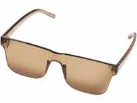 Urban Classics Unisex 105 Sunglasses UC Sonnenbrille, Brown, one Size