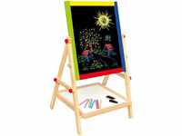 Bino world of toys Tafel, Kreidetafel und Whiteboard für kreative Kinder ab 3