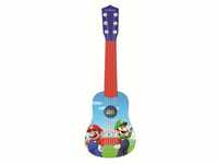 Lexibook - Nintendo Mario Luigi My First Guitar, 6 Nylonsaiten, 53 cm, inklusive
