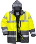 Portwest Warnschutz Kontrast Traffic-Jacke, Gr&ouml;&szlig;e: L, Farbe: Gelb, S466YERL