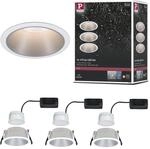 Paulmann 93410 LED Einbauleuchte Cole rund incl 3x6,5W dimmbar Einbaustrahler Wei&szlig;,