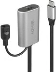 Lindy USB 3.1 Aktiv-Verl&auml;ngerung Typ C/C M/F 5m