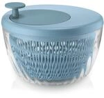 Guzzini - Kitchen Active Design, SPIN&STORE Salatschlüder mit Deckel - Azur Matt,