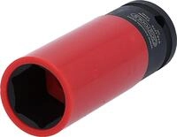 KS Tools 515.1076 1/2" Alu-Felgen Kraft-Stecknuss robust, lang, 21mm