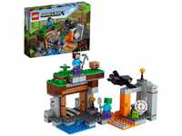 LEGO Minecraft Die verlassene Mine Bauset, Zombiehöhle mit Figuren: Schleim,...