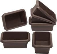 Lurch 85078 FlexiForm Mini Batzen 6er Set/kleine Brotbackformen aus 100%...
