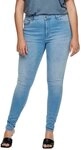 Carmakoma by Only Damen Jeans CARAUGUSTA - Skinny -Blau - Light Blue - Plus Size