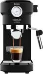Cecotec Espressomaschine f&uuml;r Espressos und Cappuccino mit Manometer Cafelizzia 790
