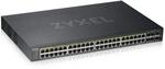 Zyxel Netzwerk PoE Switch 48 Port | Smart Managed Gigabit LAN Splitter | 44x GbE PoE+